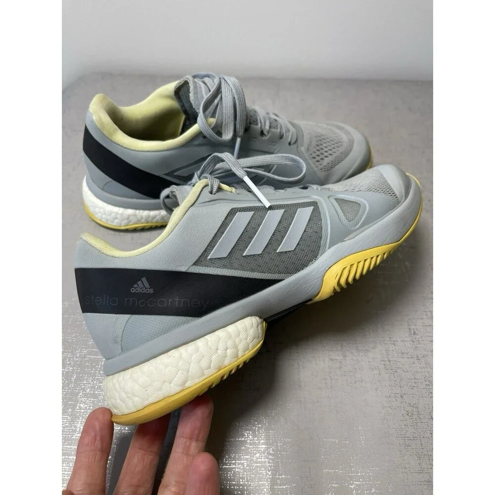 Adidas Stella McCartney Barricade Tennis Pickleball Sneakers Shoes Womens 6 US